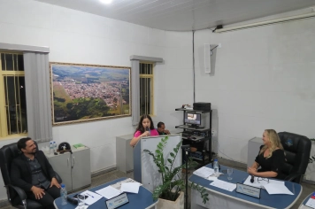 Foto - Sessão ordinária da Câmara Municipal de Echaporã do dia 2 de dezembro de 2025.