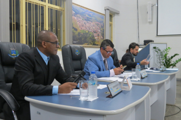 Foto - Sessão ordinária da Câmara Municipal de Echaporã do dia 3 de junho de 2025.