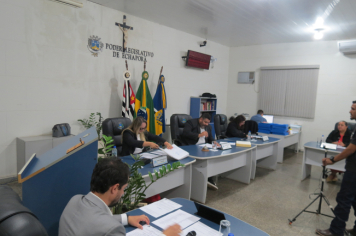 Foto - Sessão ordinária da Câmara Municipal de Echaporã do dia 17 de junho de 2025.