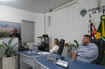 Foto - Sessão ordinária da Câmara Municipal de Echaporã do dia 5 de maio de 2026.