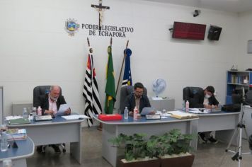 Foto - Sessão ordinária dia 19 de outubro de 2021