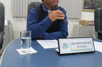 Foto - Sessão ordinária da Câmara Municipal de Echaporã de 7 de abril de 2026.