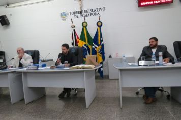 Foto - Sessão ordinária da Câmara Municipal de Echaporã do dia 3 de novembro de 2022