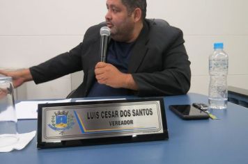 Foto - Sessão ordinária do dia 1 de agosto de 2023