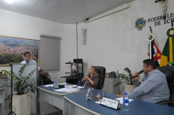 Foto - Sessão ordinária da Câmara Municipal de Echaporã do dia 22 de abril de 2026.