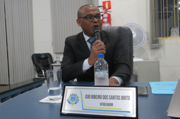 Foto - Sessão ordinária da Câmara Municipal de Echaporã do dia 20 de maio de 2025.