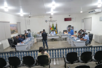 Foto - Sessão ordinária da Câmara Municipal de Echaporã de 7 de abril de 2026.