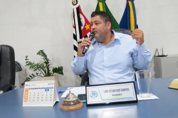 Foto - Sessão ordinária da Câmara Municipal de Echaporã de 7 de abril de 2026.
