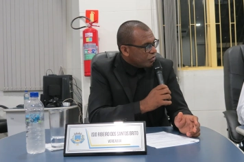 Foto - Sessão ordinária da Câmara Municipal de Echaporã de 17 de março de 2026.