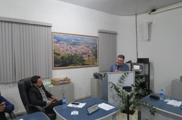 Foto - Sessão ordinária da Câmara Municipal de Echaporã de 7 de abril de 2026.