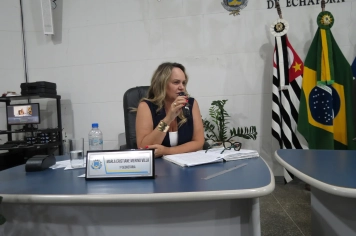 Foto - Sessão ordinária da Câmara Municipal de Echaporã de 3 de fevereiro de 2026