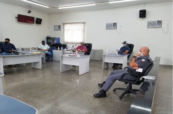 Foto - Reunião para ações contra o covid-19