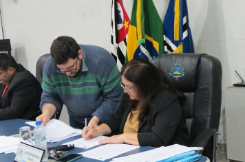 Foto - Sessão ordinária da Câmara Municipal de Echaporã de 18 de novembro de 2025.