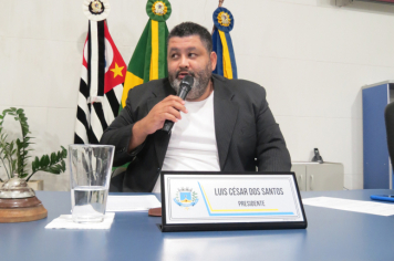 Foto - Sessão ordinária da Câmara Municipal de Echaporã do dia 17 de junho de 2025.