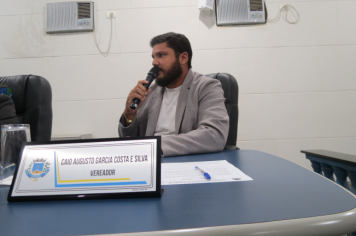 Foto - Sessão ordinária do dia 15 de abril de 2025