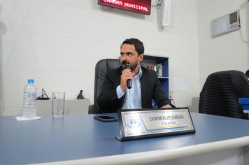 Foto - Sessão ordinária  da Câmara Municipal de Echaporã do dia 2 de julho de 2024