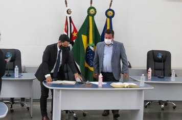Foto - Posse vereadores e prefeito