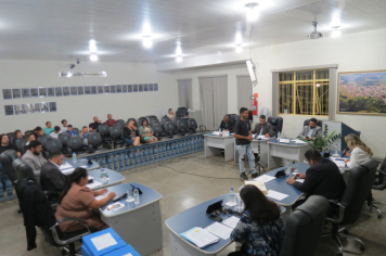 Foto - Sessão ordinária da Câmara Municipal de Echaporã do dia 20 de maio de 2025.