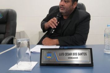 Foto - Sessão ordinária  da Câmara Municipal de Echaporã do dia 2 de abril de 2024