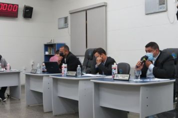 Foto - Sessão ordinária do dia 1 de fevereiro de 2022