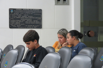 Foto - Sessão ordinária da Câmara Municipal de Echaporã do dia 3 de junho de 2025.