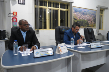 Foto - Sessão ordinária da Câmara Municipal de Echaporã do dia 19 de agosto de 2025.