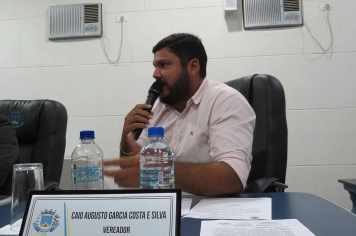 Foto - Sessão ordinária da Câmara Municipal de Echaporã de 3 de março de 2026