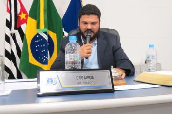 Foto - Sessão ordinária  da Câmara Municipal de Echaporã do dia 2 de abril de 2024