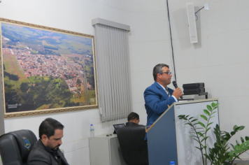 Foto - Sessão ordinária da Câmara Municipal de Echaporã do dia 1 de julho de 2025.