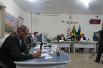 Foto - Sessão ordinária da Câmara Municipal de Echaporã do dia 17 de junho de 2025.