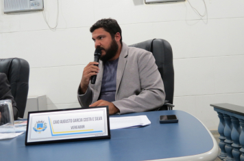 Foto - Sessão ordinária do dia 5 de agosto de 2025.