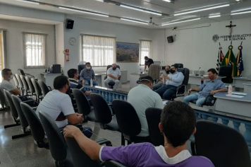 Vereadores se reúnem com ambulanceiros