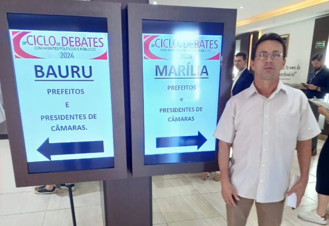 Câmara Municipal participa de Ciclo de Debates em Bauru