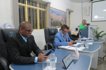 Foto - Sessão ordinária da Câmara Municipal de Echaporã do dia 3 de junho de 2025.