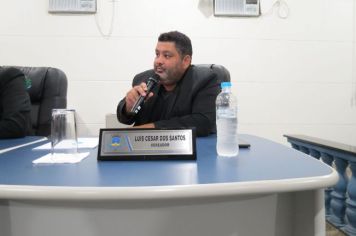 Foto - Sessão ordinária  da Câmara Municipal de Echaporã do dia 19 de março de 2024