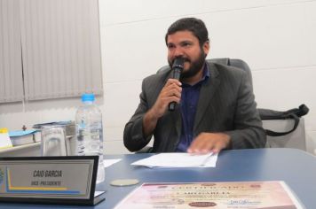 Foto - Sessão ordinária  da Câmara Municipal de Echaporã do dia 5 de março de 2024