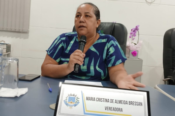 Foto - Sessão ordinária do dia 18 de fevereiro de 2025