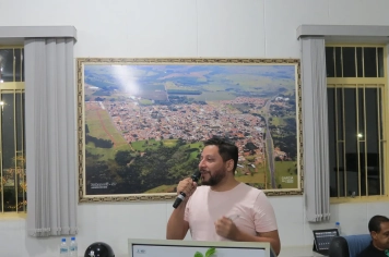 Foto - Sessão ordinária da Câmara Municipal de Echaporã do dia 2 de dezembro de 2025.