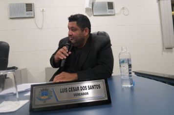 Foto - Sessão ordinária  da Câmara Municipal de Echaporã do dia 7 de maio de 2024