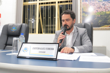 Foto - Sessão ordinária da Câmara Municipal de Echaporã do dia 17 de junho de 2025.