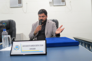 Foto - Sessão ordinária da Câmara Municipal de Echaporã do dia 17 de junho de 2025.