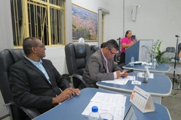 Foto - Sessão ordinária da Câmara Municipal de Echaporã do dia 4 de novembro de 2025.