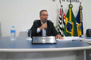 Foto - Sessão ordinária  da Câmara Municipal de Echaporã do dia 4 de junho de 2024