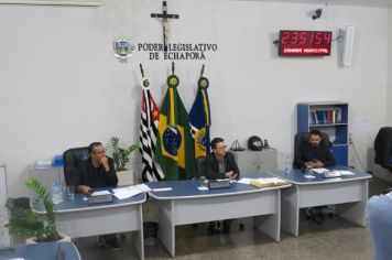 Foto - Sessão ordinária  da Câmara Municipal de Echaporã do dia 21 de maio de 2024