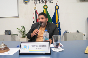 Foto - Sessão ordinária do dia 15 de abril de 2025