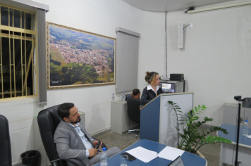 Foto - Sessão ordinária da Câmara Municipal de Echaporã do dia 20 de maio de 2025.