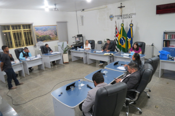 Foto - Sessão ordinária da Câmara Municipal de Echaporã do dia 7 de outubro de 2025.