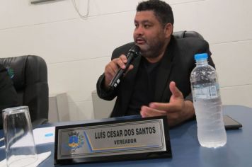 Foto - Sessão ordinária  da Câmara Municipal de Echaporã do dia 19 de março de 2024