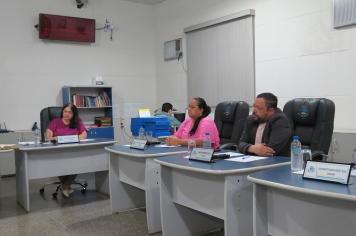 Foto - Sessão ordinária da Câmara Municipal de Echaporã do dia 16 de setembro de 2025.