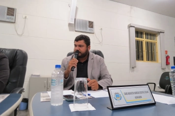 Foto - Sessão ordinária da Câmara Municipal de Echaporã do dia 2 de dezembro de 2025.